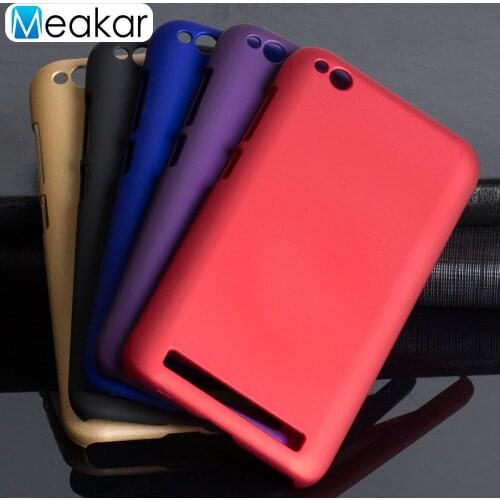 Matte Plastic Coque Cover 5.0For Xiaomi Redmi 5A Case For Xiaomi Redmi 5A Redmi5A Phone Back Coque Cover Case