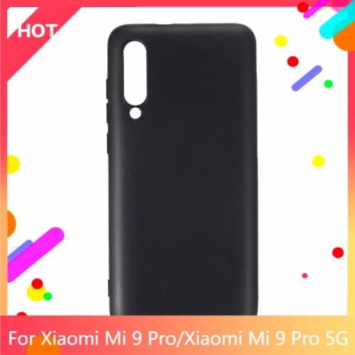 Mi 9 Pro Case Matte Soft Silicone TPU Back Cover For Xiaomi Mi 9 Pro 5G Phone Case Slim shockproof