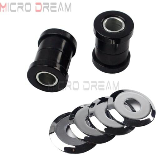 Motorcycle Heavy-Duty Black Polyurethane Handlebar Riser Bushings Kits For Harley Big Twins 1973-up Sportsters 1973-2003