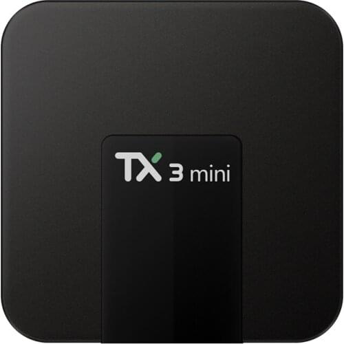 NEW-TX3 Mini Set-Top Box Android 8.1 S905W Quad Core 2G+16G TV Box 4K Dual Wifi Bluetooth Set-Top Box Media Player