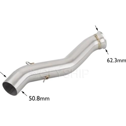 For KTM 890 Adventure / R 2021 890 Adventure R Rally 21 890 ADV Escape Slip-on Motorcycle Exhaust Muffler Mid Link Pipe