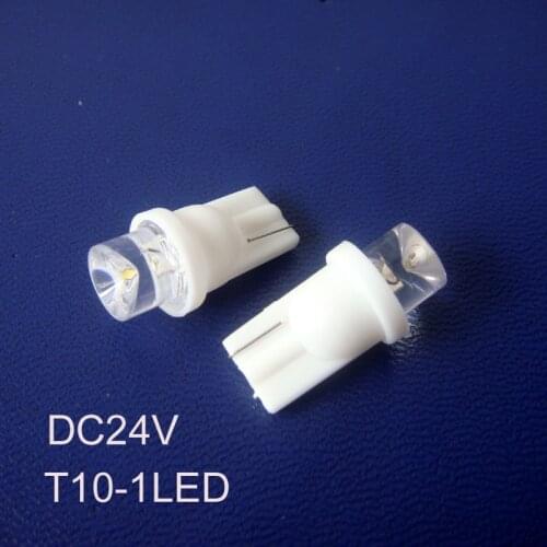 High quality DC24V T10 Led Dashboard Warning Indicator,w5w 194 168 Led Pilot Lamp Signal Light Bulbs free shipping 500pcs/lot