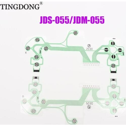 2pcs For PS4 JDS055 Ribbon Circuit Board Film Joystick Flex Cable Conductive Film For PlayStation 4 Pro JDS-055 5.0 Controller