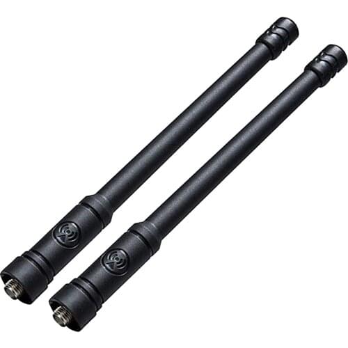 2x VHF/UHF (144/430Mhz) Dual Band SMA-Female Antenna For Baofeng 2-Way Radio