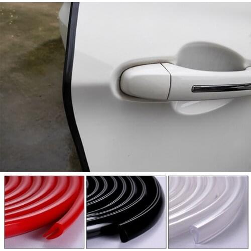 Auto For Door Edge Protector Rubber Exterior Parts Car Decoration Stickers Samochodowe Gadgets Accessorios Voiture Products