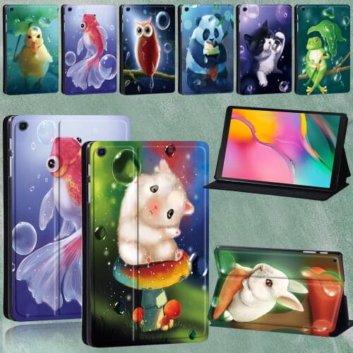 Tablet Case for Samsung Galaxy S6 Lite 10.4"P610 P615/Tab A 10.1 2019/TabA 8.0"/9.7"/10.5"/Tab E 9.6"/S5E Dust-proof Stand Cover