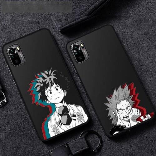 My Hero Academia Phone Case For Xiaomi Mi Redmi Note 8T 9T 9S 9A 10 7 8 9 Lite pro