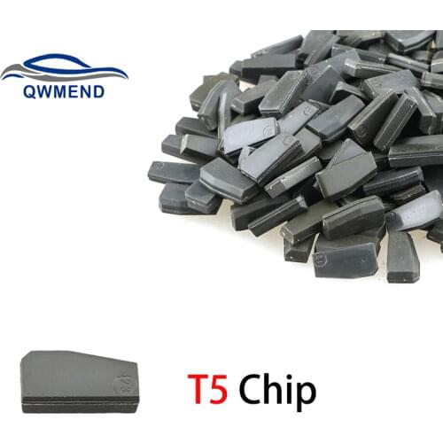 BHKEY T5 Chip for Car Key Cemamic Blank Transponder Chip T5 Ceramic Not Coded New ID T5-20 Chip 1PCS