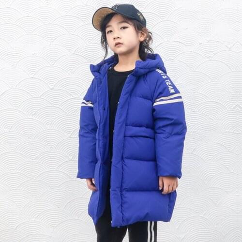 Baby girls clothes Children duck coat thicker warm hooded outerwear for boys kids Winter down jackets for girls Y3296