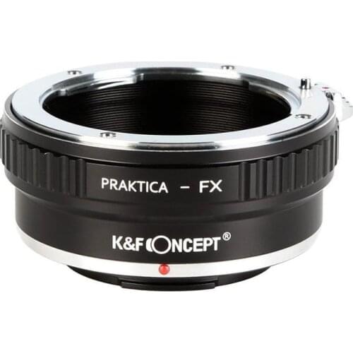 K&F Concept Camera Lens Adapter Ring for Praktica B (PB) Lens to Fujifilm X X100 A2/X-A1/X-E1/X-E2/X-M1 X-Pro1 Pro2 X-S1 Camera