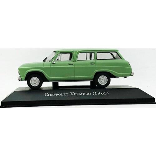 Diecast 1:43 Scale CHEVROLET VERANEIO1965 Classic Alloy Simulation Car Model Adult Collection Decoration Gifts Toys for Boys