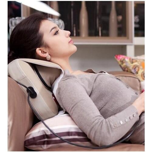 Multifunctional pillow kneading massage neck massager massage chair cushion for leaning on of neck massager and comfortable