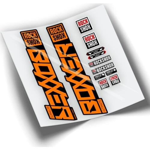 STICKERS FORK BICYCLE BOXXER 2020 WP301 ROCK SHOX
