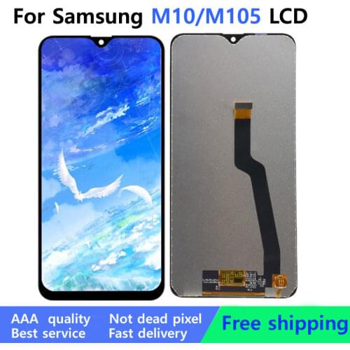 Original Display For Samsung Galaxy M10 2019 SM-105 M105F LCD Display Touch Screen Digitizer Assembly Free Shipping