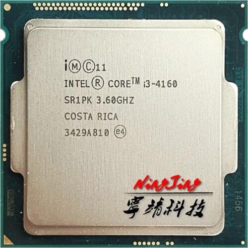 Intel Core i3-4160 i3 4160 3.6 GHz Dual-Core Quad-Thread CPU Processor 3M 54W LGA 1150