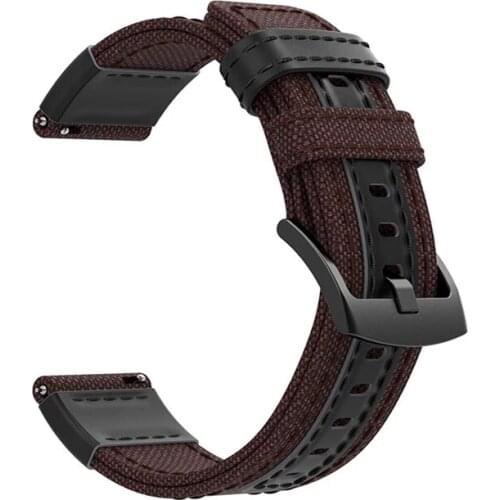 Watch band nylon Wrist Straps Bracelet for Garmin Vivoactive 3 / vivoactive 3 music Approach S40 Vivomove HR