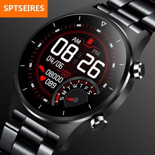 New 2021 Smart Watch Men Male Smartwatch Electronics Smart Clock For Android IOS Fitness Tracker Touch Bluetooth Smart-watch