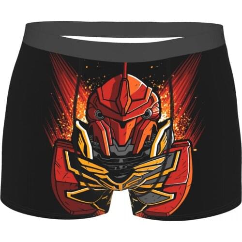 Gundam Japanese Military Science Fiction Sinanju Essential Underpants Cotton Panties Male Underwear Sexy Shorts Boxer Briefs