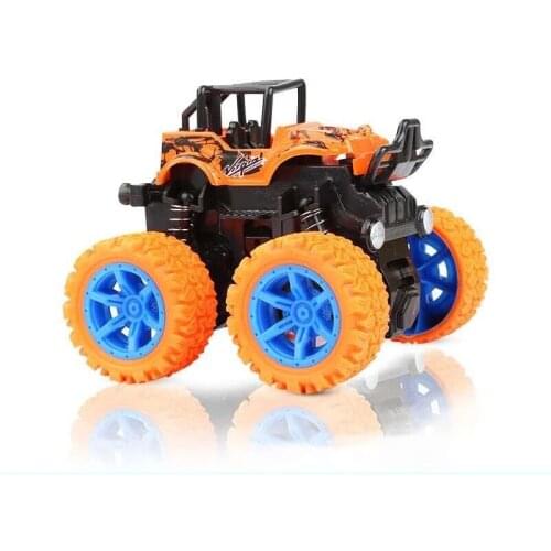 Green Kids Cars Toys Monster Truck Inertia SUV Friction Power Vehicles Baby Boys Super Cars Blaze Truck Children Gift Toys