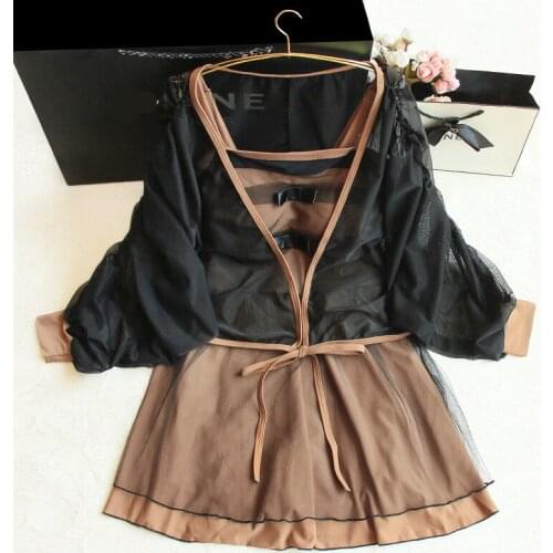 STAERK swimsuit female long sleeve blouse two-piece light luxury dress skirt web celebrity ins Korean holiday by the sea