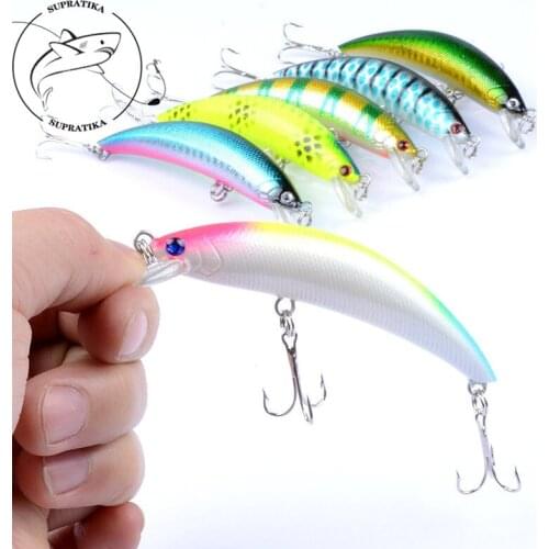 1Pcs Lifelike Minnow Fishing Lure 9.5cm/9g Fishing Hard Bait Crankbaits Artificiais Pesca Isca Wobbler Swimming Baits For Sea