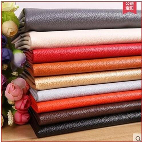 145*100cm 1pc PU Leather Faux Leather Fabric For Sewing,Artificial Synthetic Pu Faux Leather Fabric For Sofa Diy Bag Material