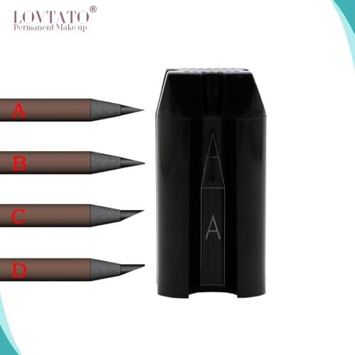 4 In 1 Microblading Eyebrow Peel-Off 1818 Pencil Sharpener Sharpen Tip Thin Sharpening Tools Precision Permanent Makeup Tattoo