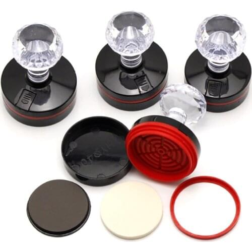 5pcs/lot Complete set of HY Blank chapter crystal handle photosensitive seal material wholesale photosensitive pad printing