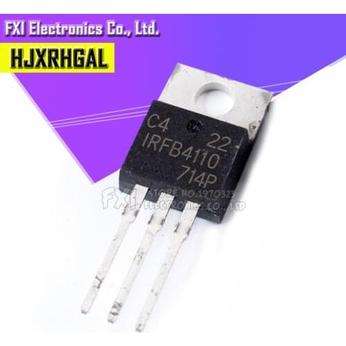 50PCS IRFB4110PBF IRFB4110 TO220 B4110 TO-220 MOS FET transistor