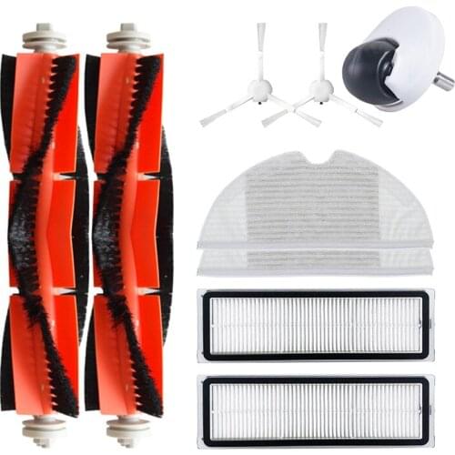 9Pcs Replacement Parts for Xiaomi Mijia 1C STYTJ01ZHM Robot Vacuum Cleaner Accessories Brushes Filters Spare Parts