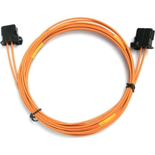 1M Calbe Male To Male MOST Fiber Optic Optical Loop Bypass Cable Adapter For Audi BMW Mercedes Benz 100CM Repair