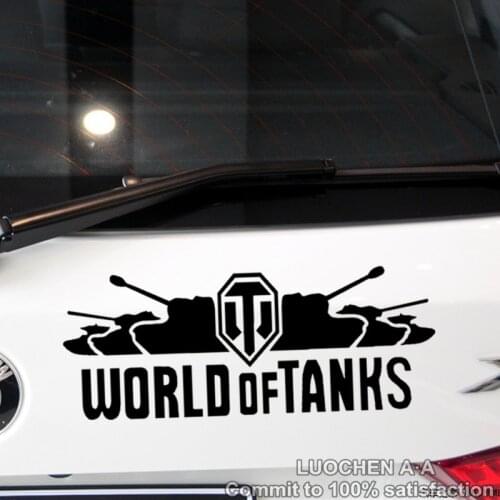 Car Stickers World of Tanks Game Funny Creative Decals Scratches Waterproof Vinyls Auto Tuning Styling 20x8cm 30x12cm D10