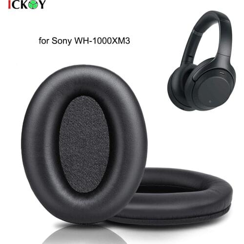Black Replacement Ear Pads Cushion Earpads Parts For Sony WH-1000XM3 Earpad Cushions Accessories