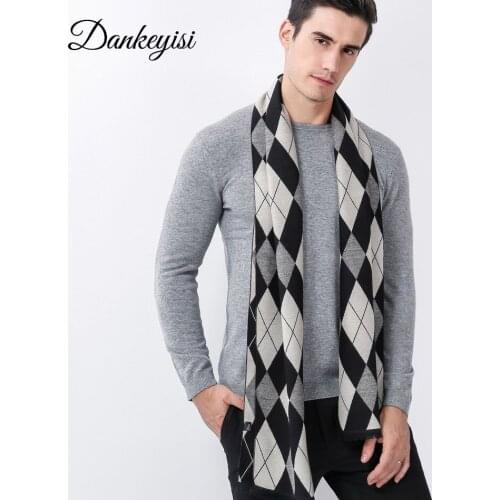 DANKEYISI Mens Autumn Scarves