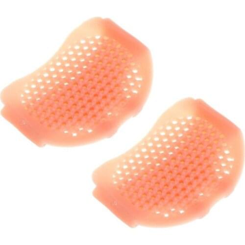 Silicone Forefoot Pads Soft Breathable Foot Support Pain Relief Insole For Women Men silicone shoe insole schoen zool fashion