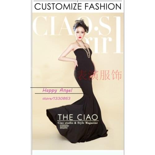 New pregnant women Photography Props pregnant women Dress Pregnancy Photography mermaid clothing set Free shipping