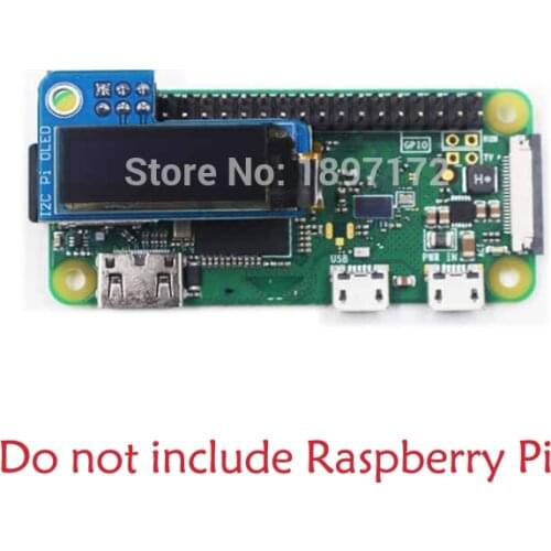 Raspberry Pi Zero W 0.91inch OLED 128x32 Blue for RPI Raspberry Pi1/B+/PI2/PI3