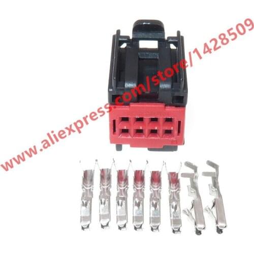 5 Sets 8 Pin Automobile Connector Female Wiring Harness Plug For Cars 1419158-8