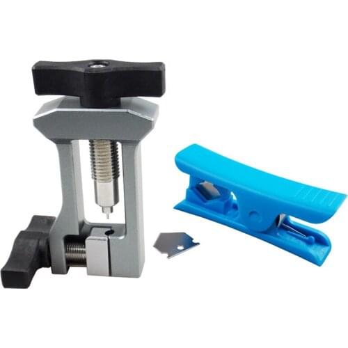 Bicycle Oil Needle Olive Head Installation Push Into Tool Mountain Bike Disc Brake Hose Cable Cutter Connector Insert Tool Press