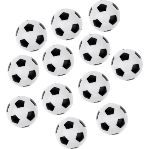 12Pcs/Pack 36mm Foosball Replacement Mini Table Soccer Balls