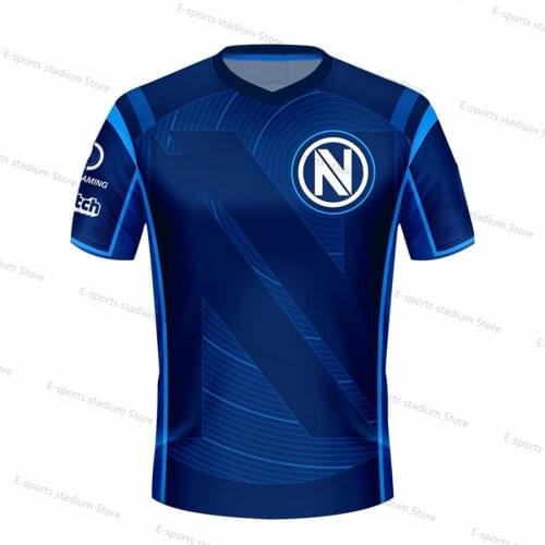 2018 EnvyUs Team Uniform Jersey US Official Website Hot-selling E-sports EnvyUs Jersey Csgo Cod Happy Scream Harajuku T-shirt