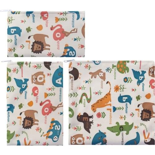 3Pcs Reusable Food Snack Bags Waterproof Leakproof Lunch Bread Storage Bags Bread Eco-friendly Heating