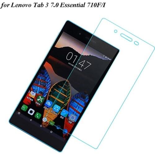 50PCS/Lot HD Tempered Glass Film For Lenovo Tab 3 7 Essential 710F 710I Screen Protectors