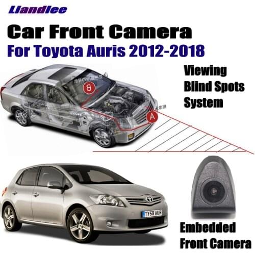 Car Front View Camera For Toyota Auris 2012-2018 2013 2014 2015 Not Rear View Backup Parking Camera HD CCD Night Vision