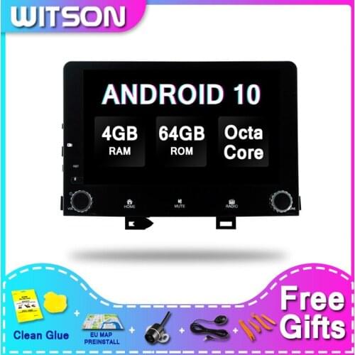 WITSON Android 10.0 Car Multimedia System For KIA RIO 2017 Car Multimedia Player 4GRAM 64GB ROM