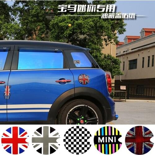 Car fuel tank cover shell modified special fuel tank covers sticker refit decoration modified min mi cooper countryman F55 F56