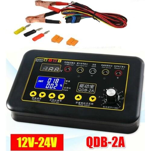 NEW ODB-2 Automobile Ignition Coil Injector Solenoid Valve Tester Motor Fault Detector Idle Stepper Motor Diagnostic Driver Disk