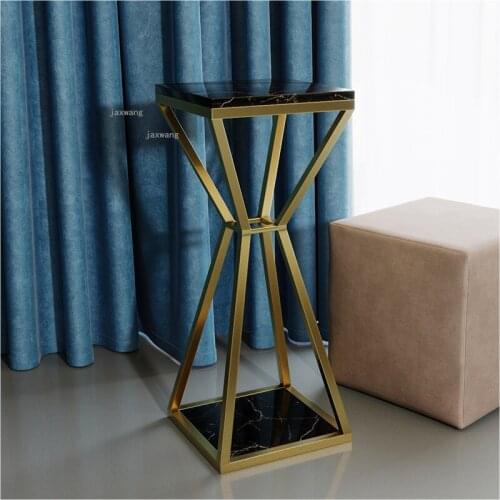 Chinese Style Hallway Hotel Flower Stand Nordic Dormitory Floor Plant Shelf Living Room Sofa Side Table Bedroom Corner Tables