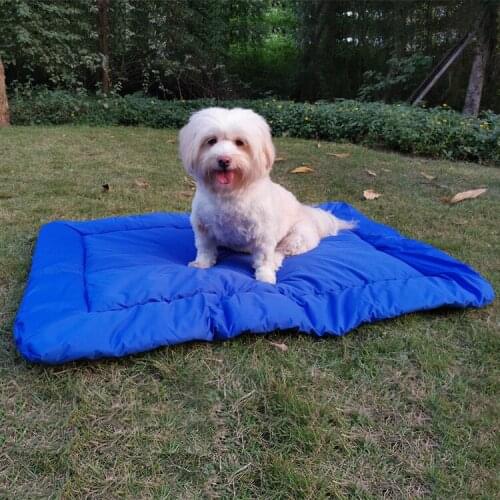 Dog Bed Outdoor Indoor Dual-purpose Foldable Pet Mat Soft and Breathable Can Be Washed Durable Waterproof Camping Travel