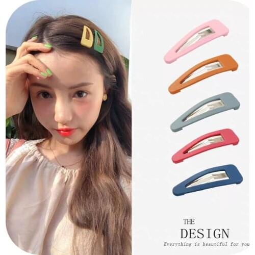 Fashion Sweet Colorful Hair Clip Hairband Bobby Pin Barrette Hairpin Headdress For Girl Women Accessories Beauty